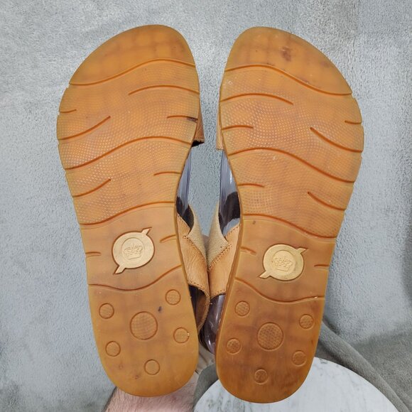 Born Shoes Womens Size 11 Brown Leather Parson Sandals *Read* - Picture 9 of 10